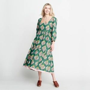 Pink Chicken Sierra Dress Hunter Green